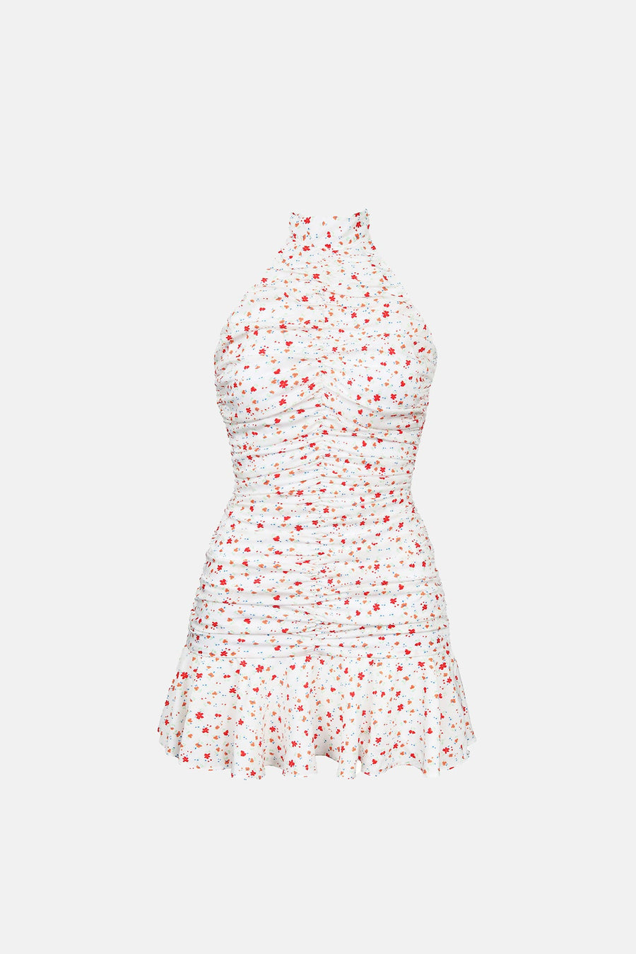 Juliet Mini Dress / Little Red Flowered