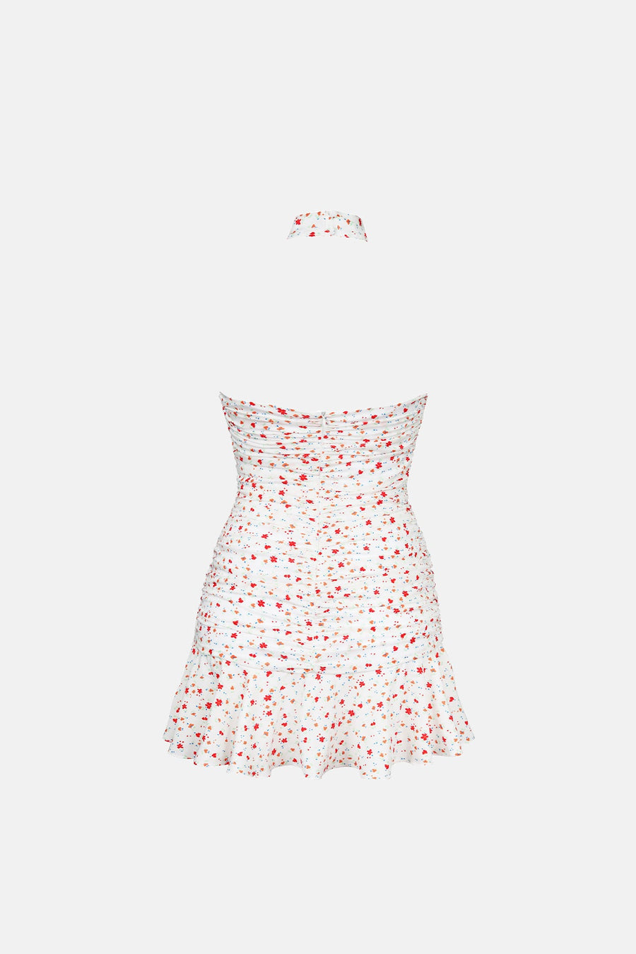 Juliet Mini Dress / Little Red Flowered