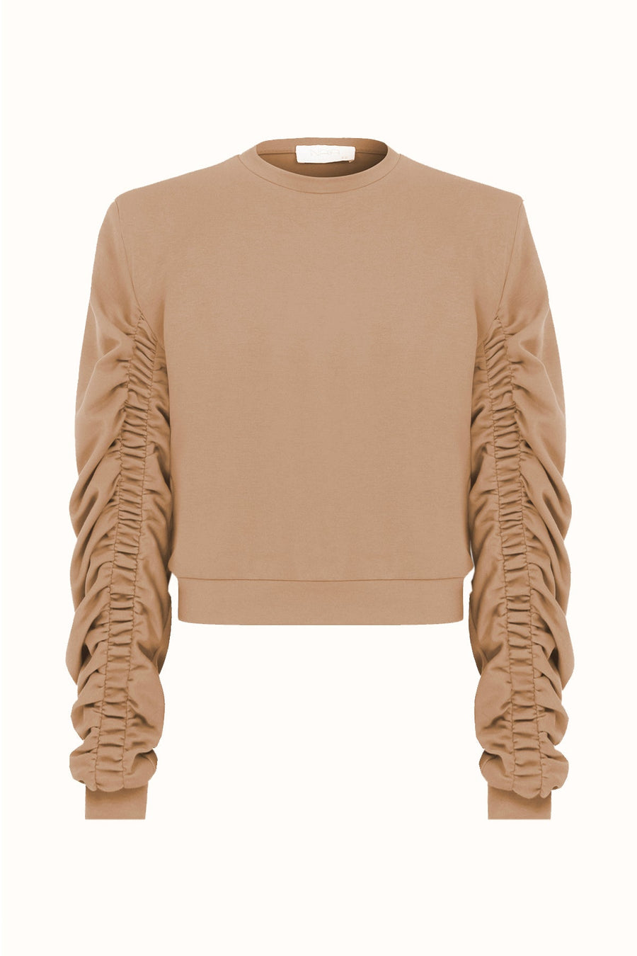 MIU SWEATSHIRT / BEIGE