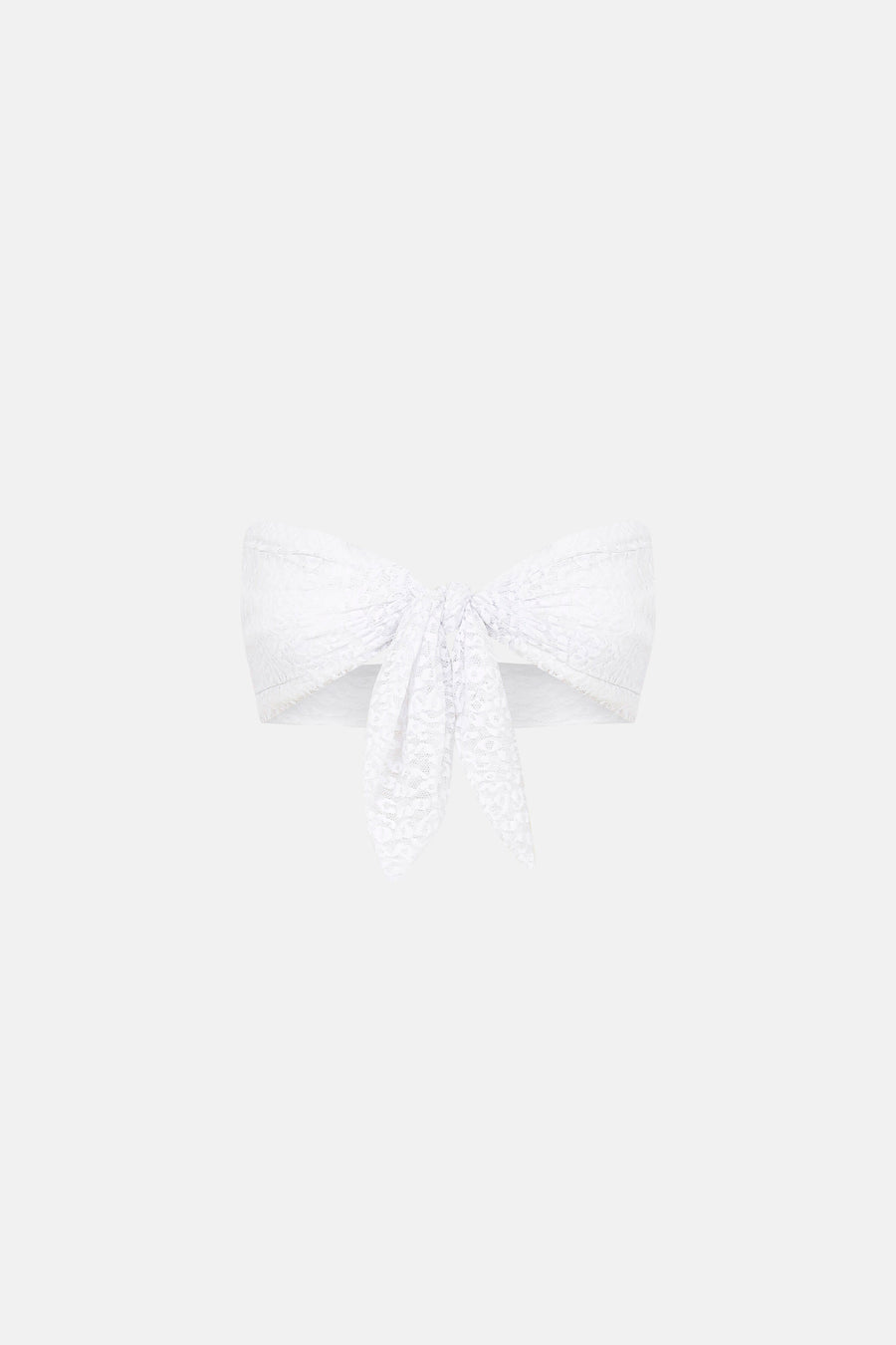 OH LA LEI LACE BUSTIER / WHITE