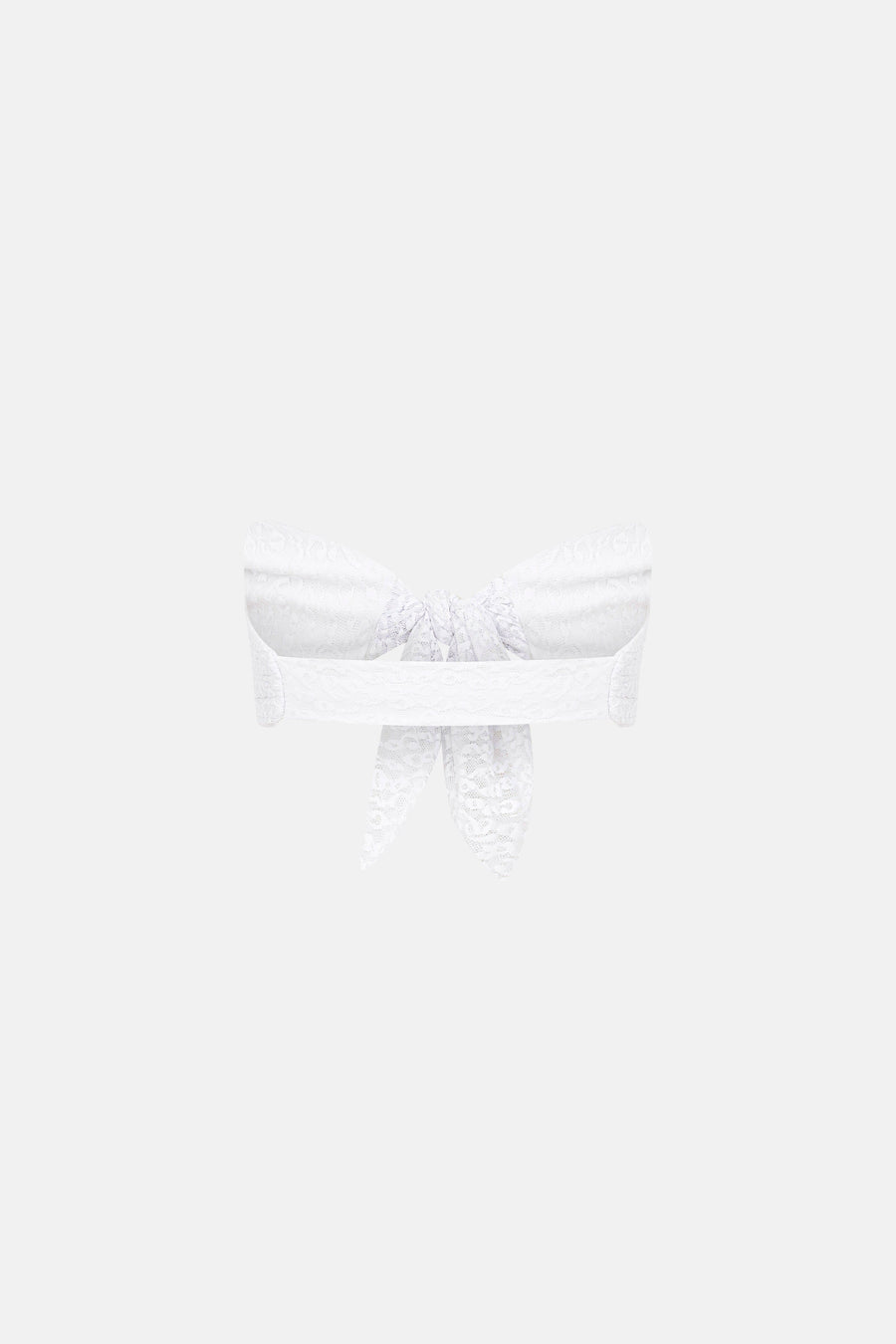 OH LA LEI LACE BUSTIER / WHITE