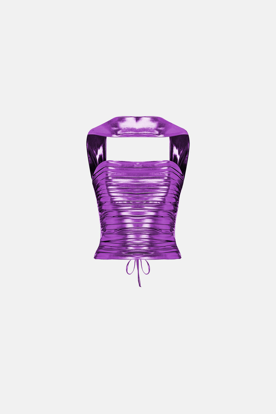 DIORA BUSTIER / METALLIC PURPLE