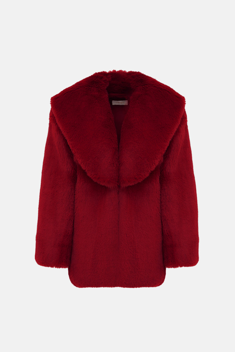 DIVA FUR COAT / BORDEAUX