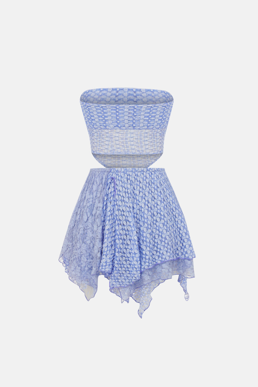 HAREBELL LACE DRESS / LILAC FLOWERED