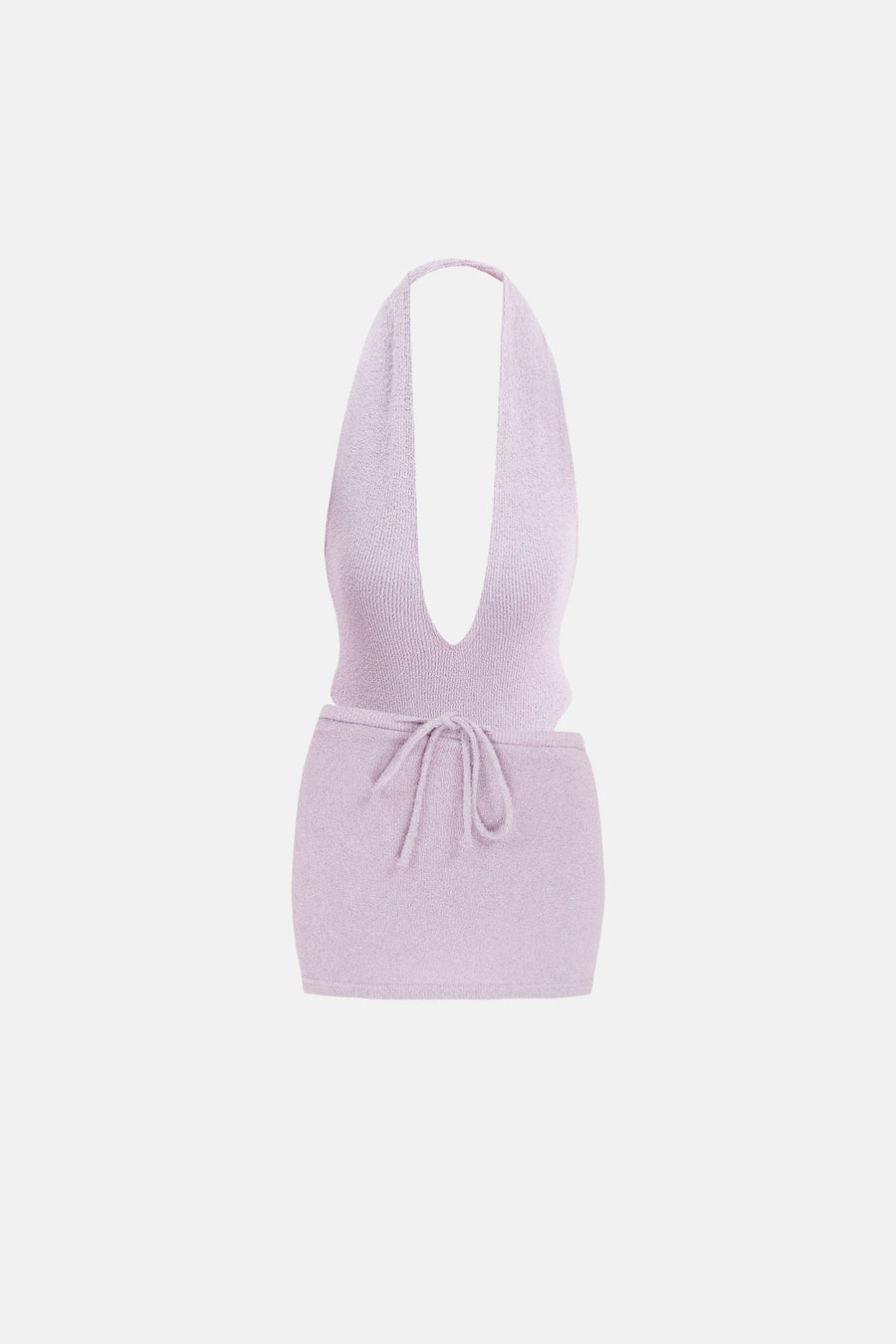 LOTUS KNITWEAR SKIRT / LILAC