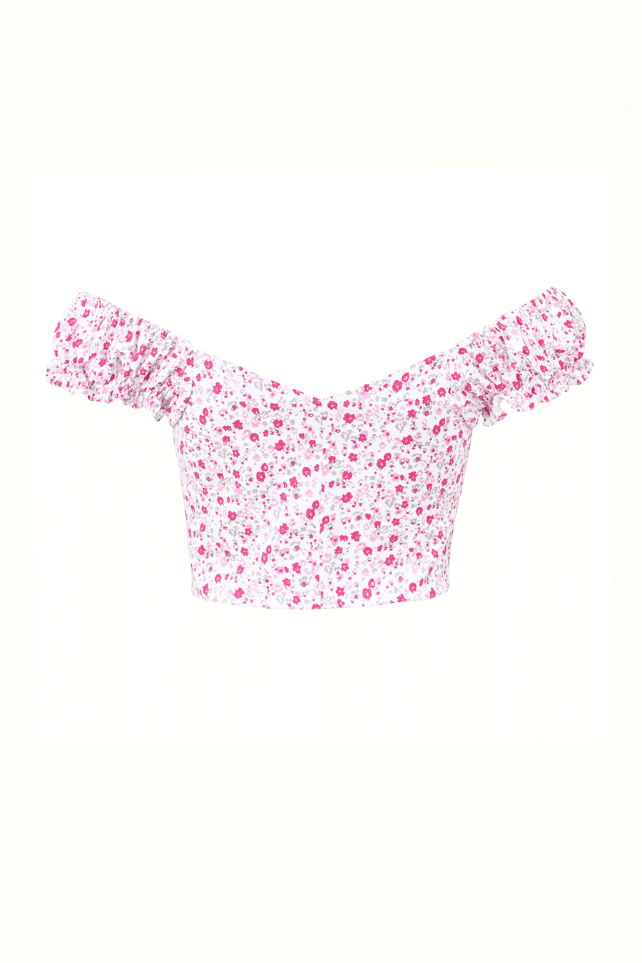 Lily Büstiyer / Beyaz Pembe Çiçekli - NAIA ISTANBUL Shop Online