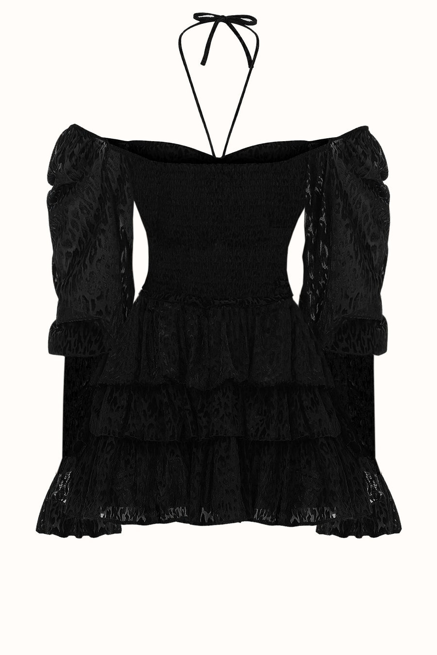 ANGEL DRESS / BLACK VELVET