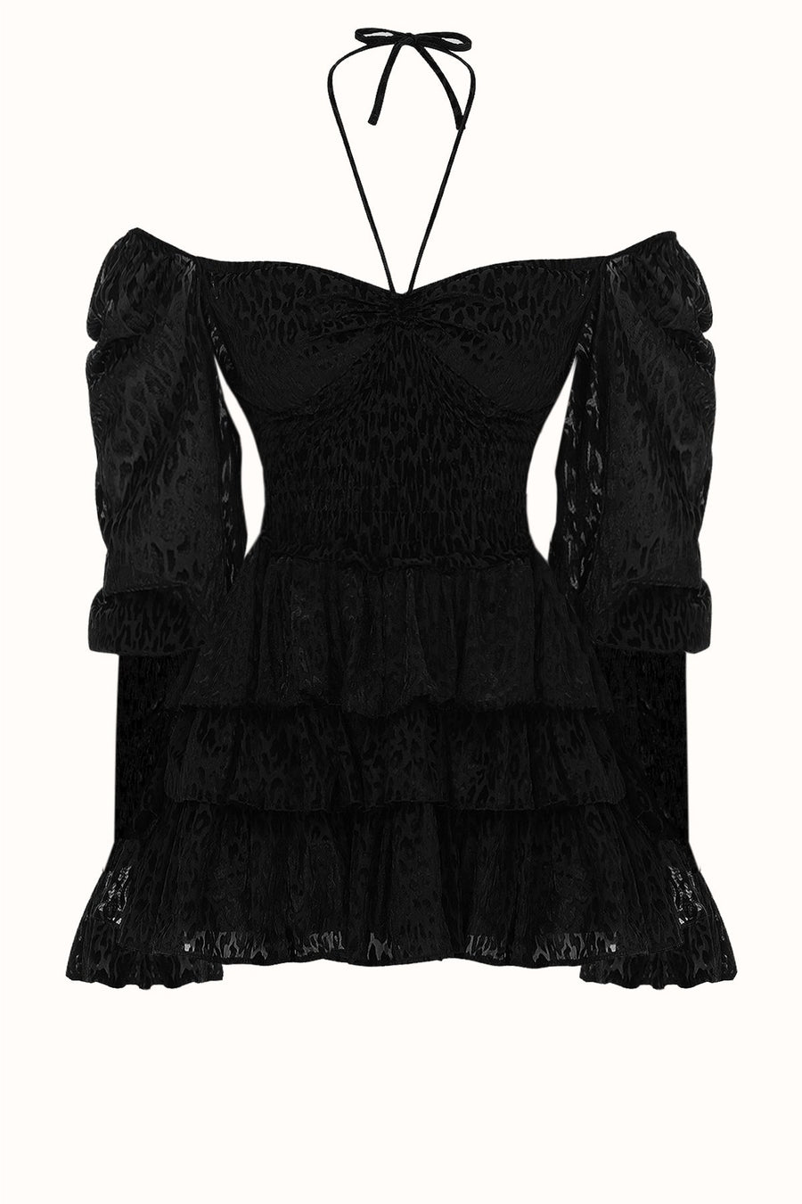 ANGEL DRESS / BLACK VELVET