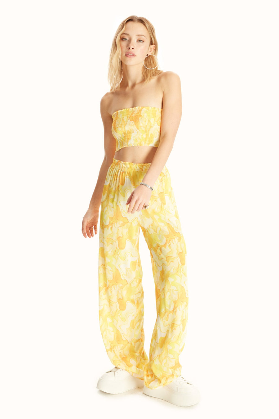 HOPES + DREAMS SET / YELLOW PATTERNED