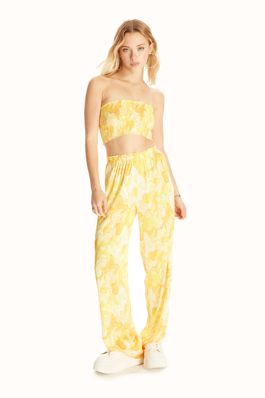 HOPES + DREAMS SET / YELLOW PATTERNED