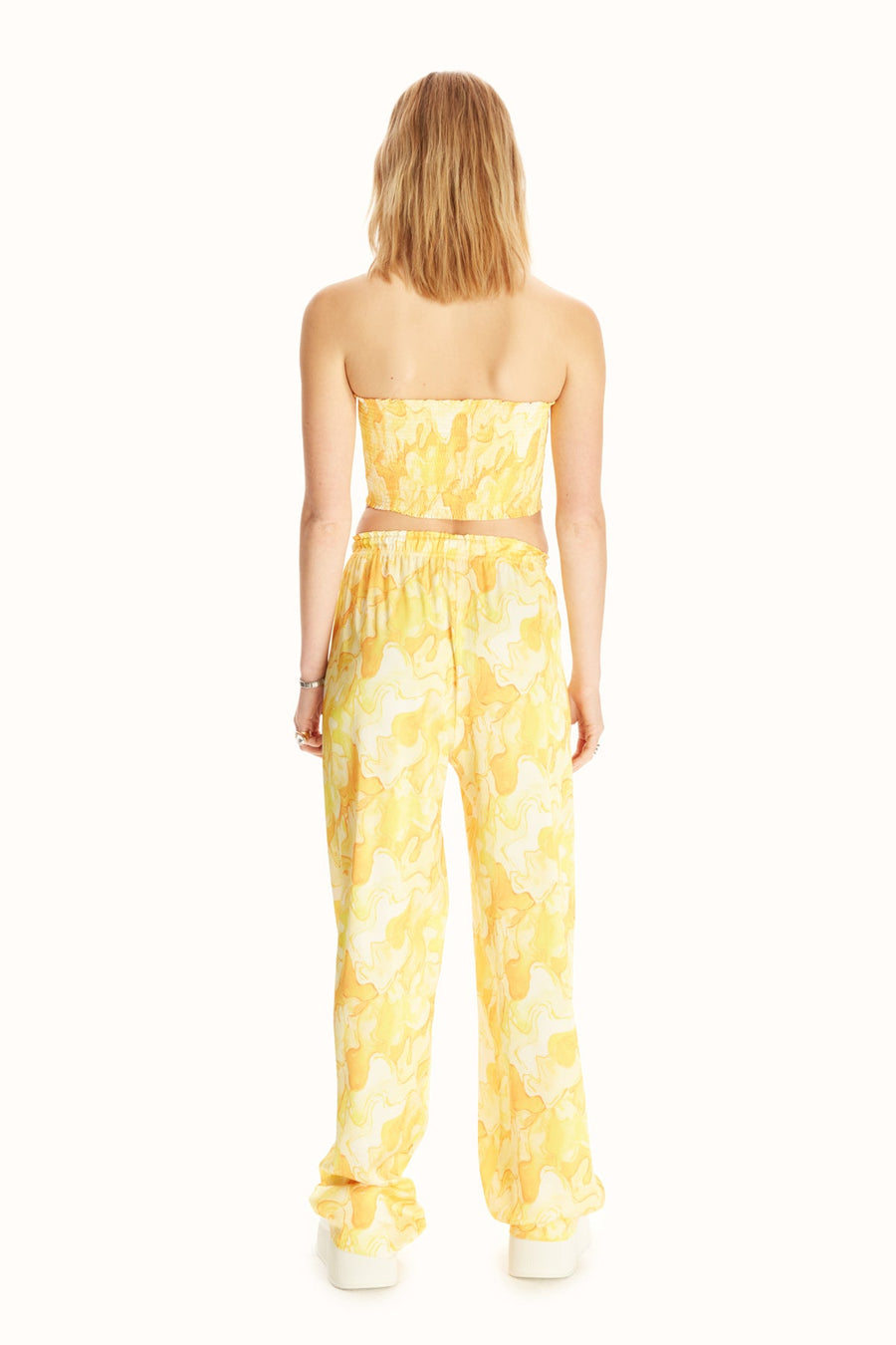 HOPES + DREAMS SET / YELLOW PATTERNED