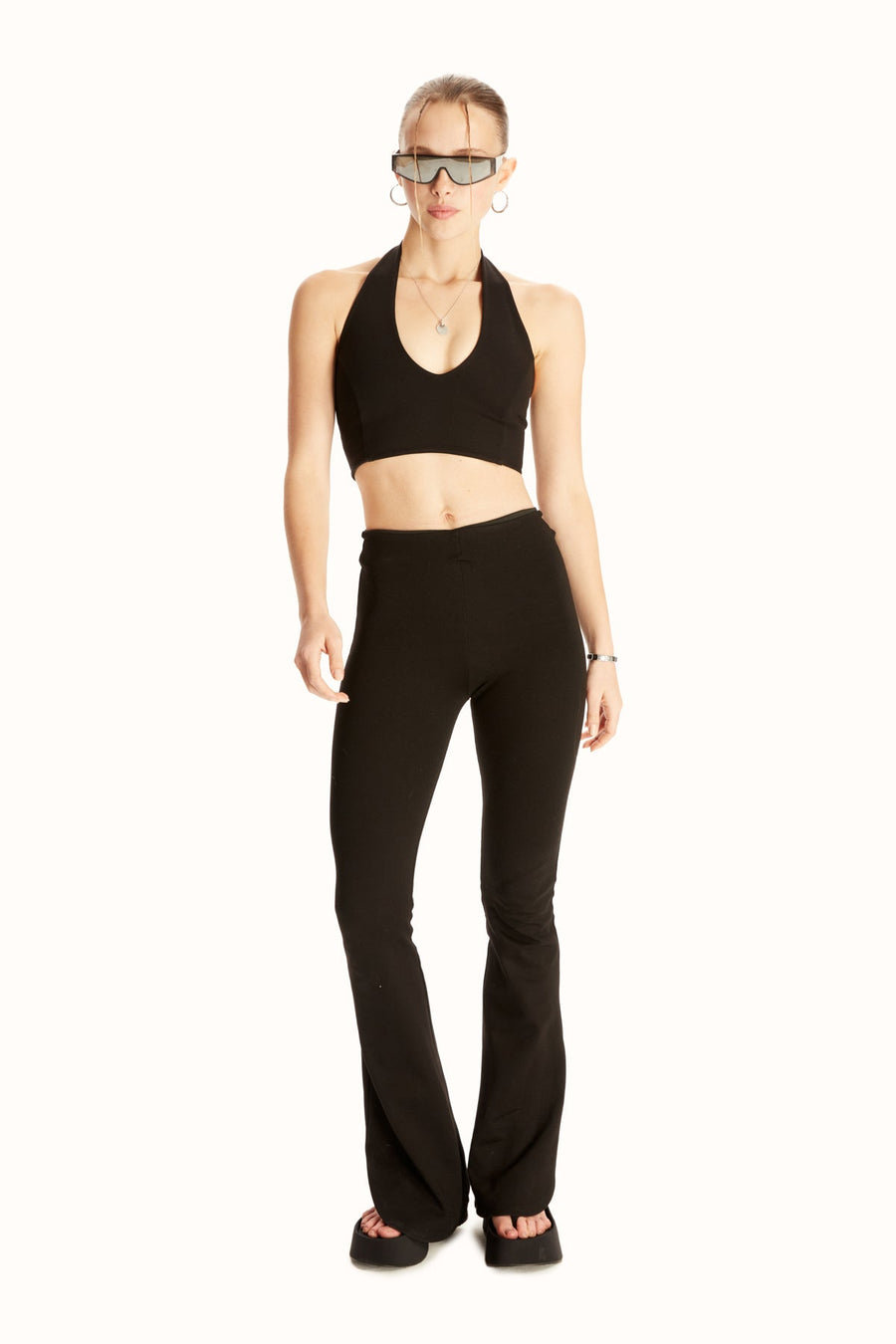 MUSE CROP TOP / BLACK