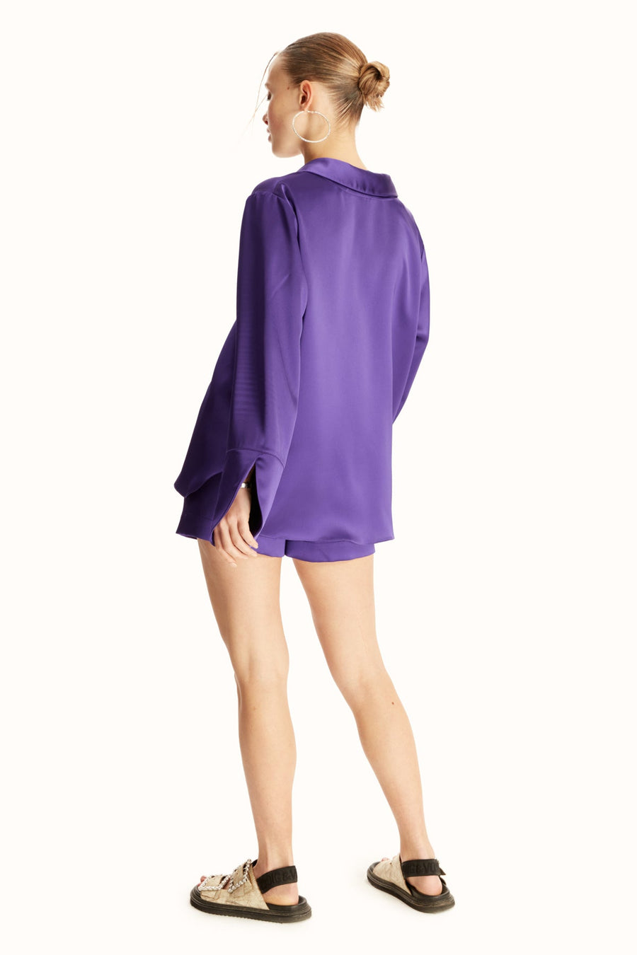 AURA SHORTS SET / PURPLE