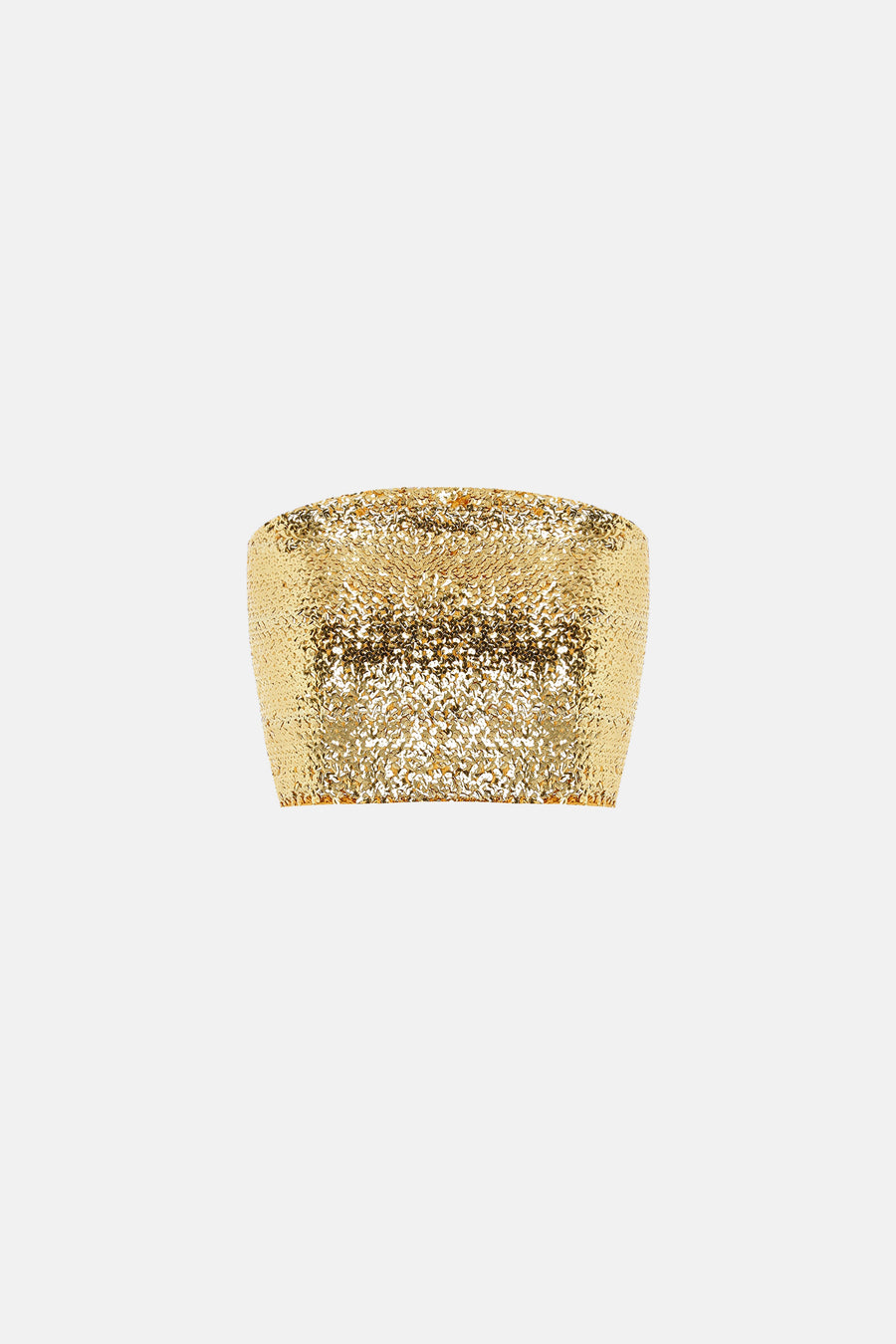 KIRA BUSTIER / GOLD SEQUIN