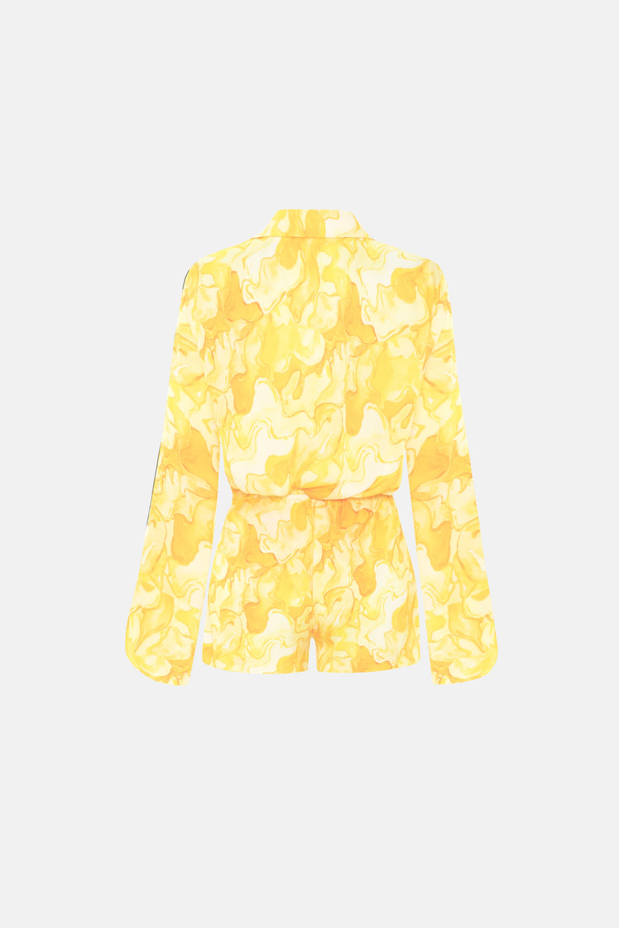 AURA SHORTS SET / YELLOW PATTERNED