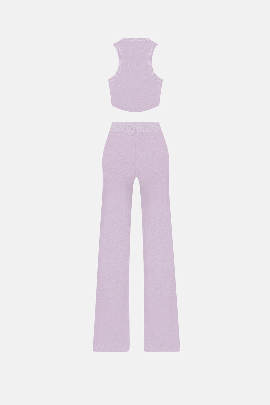 PEACE KNITWEAR TOP / LILAC