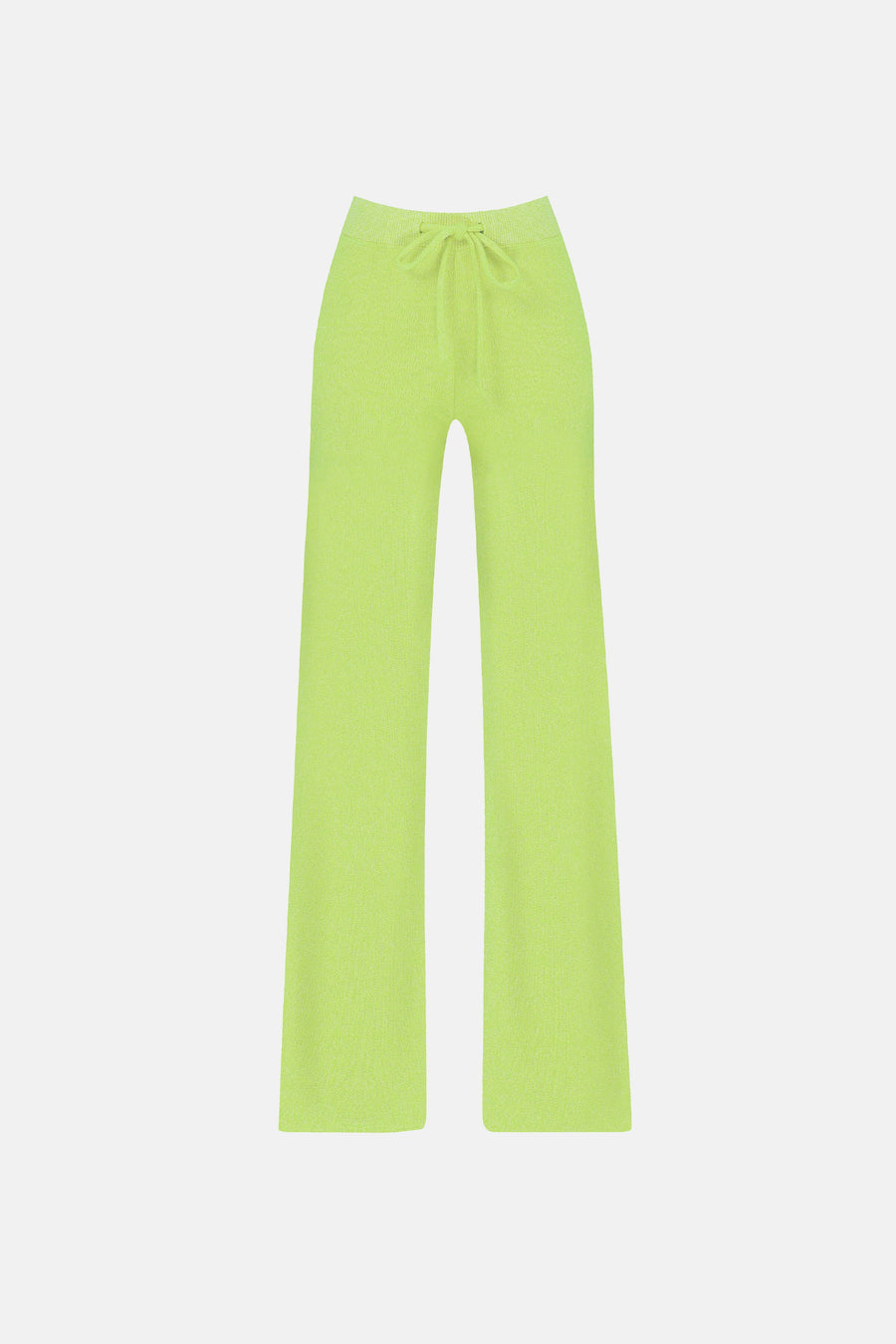 BLISS KNITWEAR TROUSERS / NEON GREEN