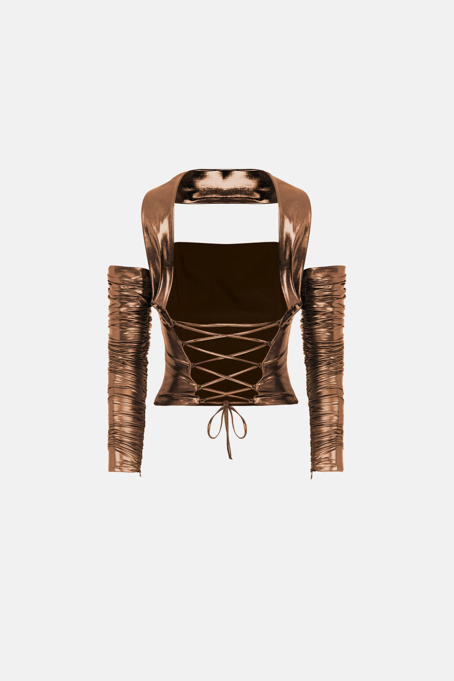 DIORA BUSTIER / METALLIC BRONZE