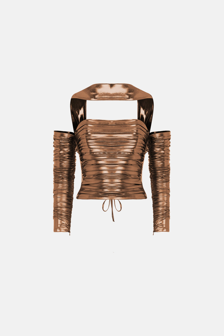 DIORA BUSTIER / METALLIC BRONZE