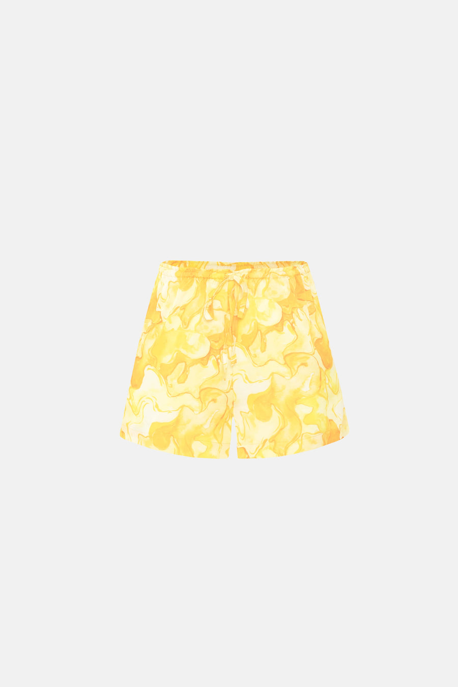 AURA SHORTS SET / YELLOW PATTERNED