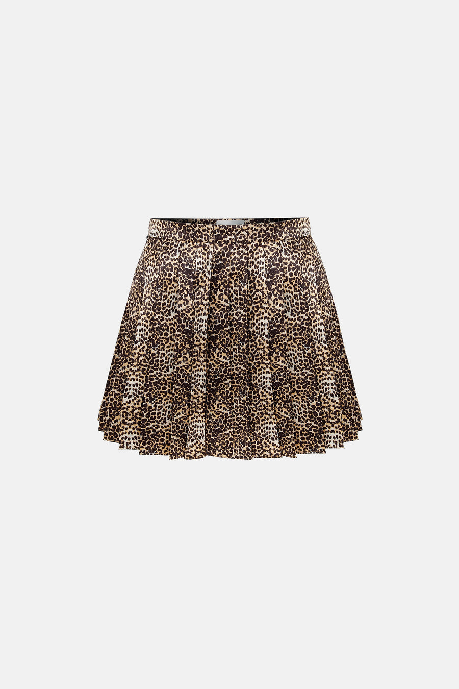 DION MINI SKIRT / LEOPARD PATTERNED