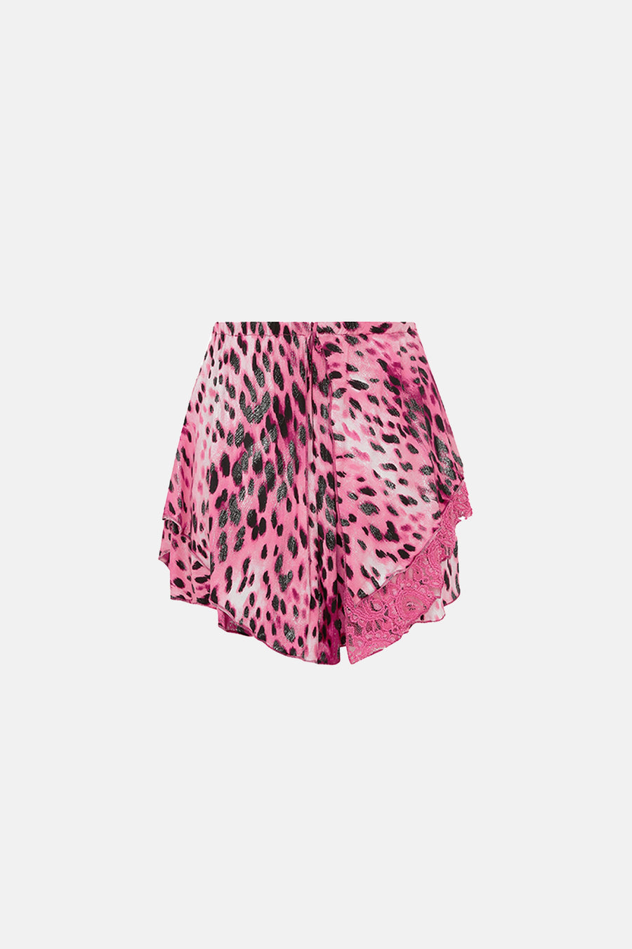 BONITA MINI SKIRT / PINK JUNGLE PATTERN