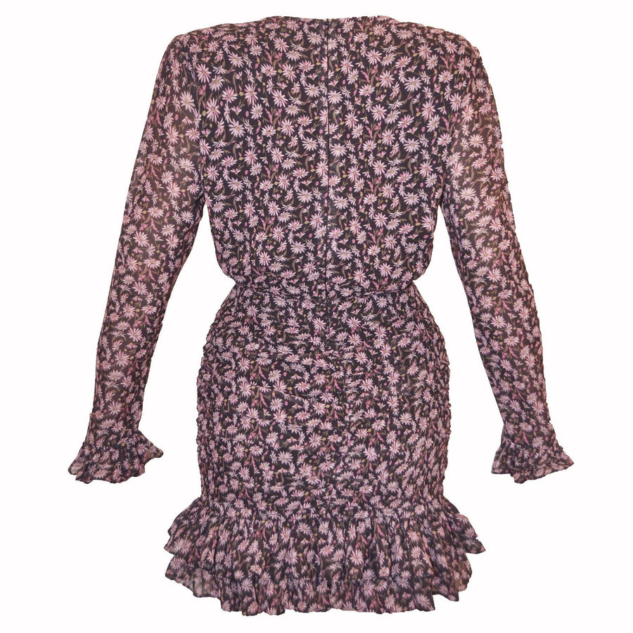 Lola Elbise / Siyah Çiçekli - NAIA ISTANBUL Shop Online