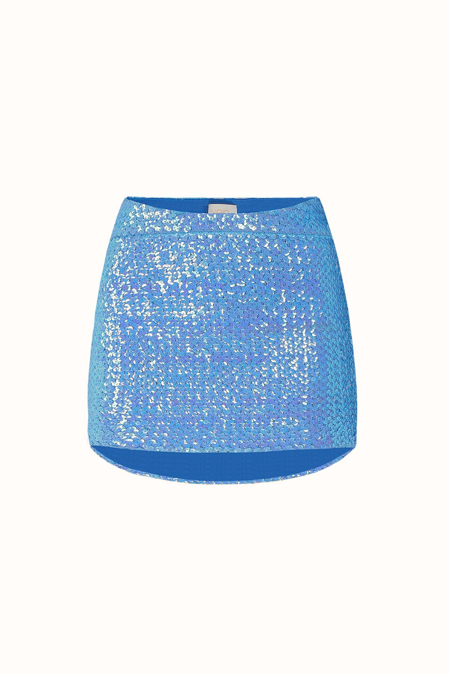 KIRA MINI SKIRT / BLUE SEQUIN