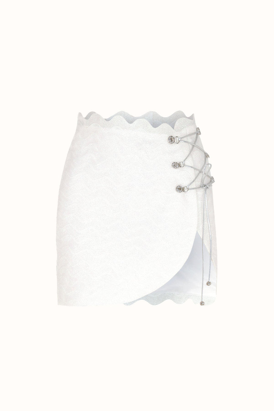 SHEA MINI SKIRT / WHITE