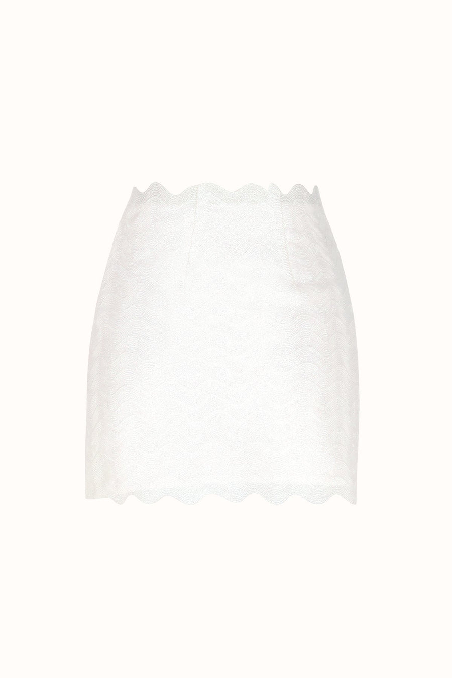 SHEA MINI SKIRT / WHITE